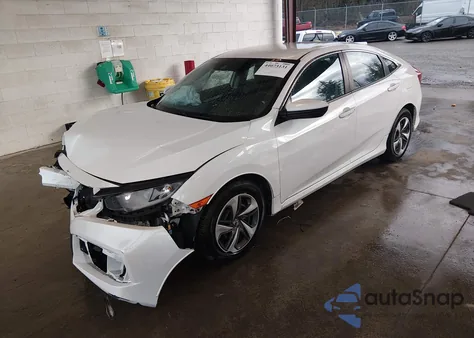 2019 Honda Civic Lx z USA, uszkodzony, nr VIN 19XFC2F63KE208747